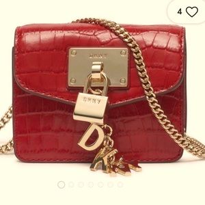 DKNY Elissa Micro Mini Purse, Red